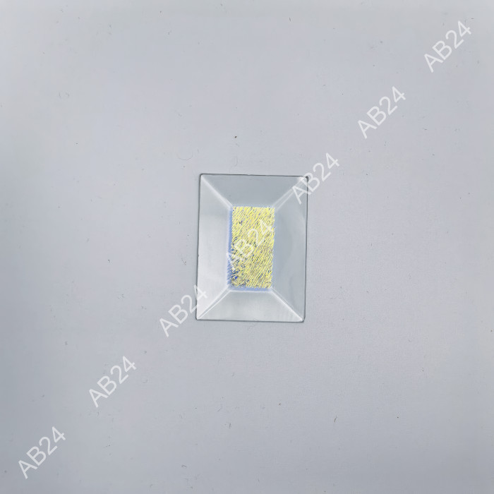 Бевелс AV220 дихроичный прямоугольник 51 х 38 мм, голубая шиншилла