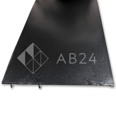 Крышка FDS-184.2 для трека раздвижной системы FDS-18, длина 2 м, алюминий/черный