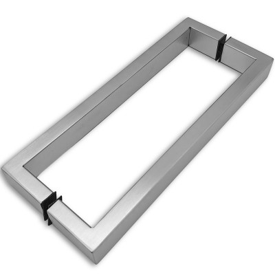 Ручка скоба FDR-78, 15х30х270х1.0 мм, нержавейка/матовый