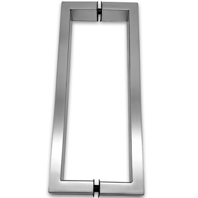 Ручка скоба FDR-78, 15х30х270х1.0 мм, нержавейка/матовый