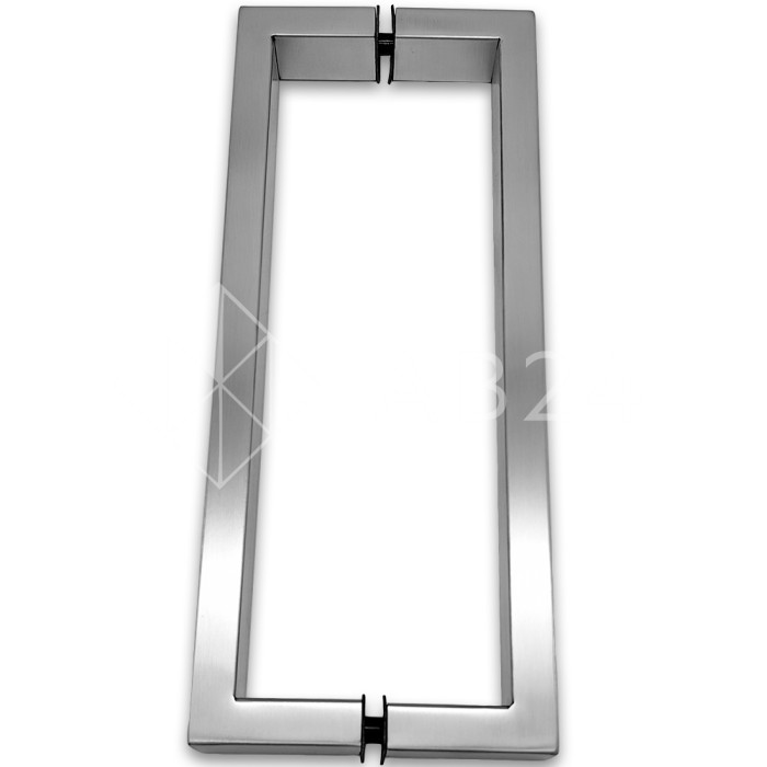 Ручка скоба FDR-78, 15х30х270х1.0 мм, нержавейка/матовый