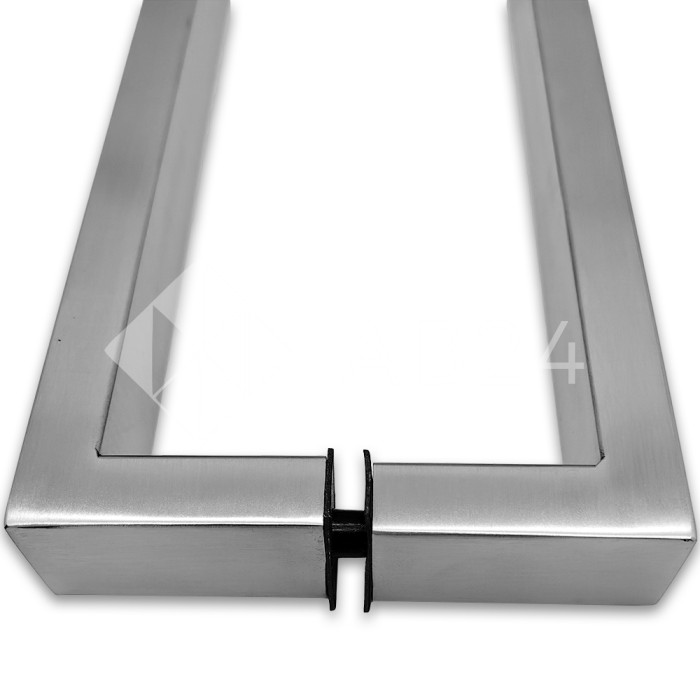 Ручка скоба FDR-78, 15х30х270х1.0 мм, нержавейка/матовый