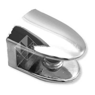 Полкодержатель FDA-30.1 для стекла и зеркала 8-10 мм, цинк/хром