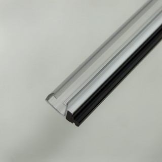 Уплотнитель FDPP-518.8 ПРЕМИУМ магнитный вставка в FDPA-56, прозрачный, 2,5м, стекло 8 мм