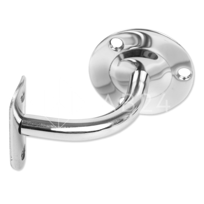 Крепление пристенного поручня FOP-267 литое с ложементом Ø50.8, нержавейка/полированный