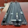 Раздвижная система FDS-18.4 телескопическая для четырех дверей 4+0, черный