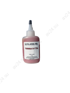 Краска для фьюзинга GlassLine, красно-оранжевый (TERRACOTTA) 56 г
