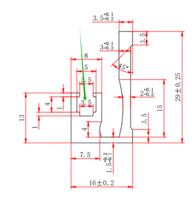 Уплотнитель FDPP-518.8 ПРЕМИУМ магнитный вставка в FDPA-56, черный, 2,5м, стекло 8 мм