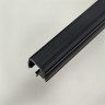 Уплотнитель FDPP-518.8 ПРЕМИУМ магнитный вставка в FDPA-56, черный, 2,5м, стекло 8 мм