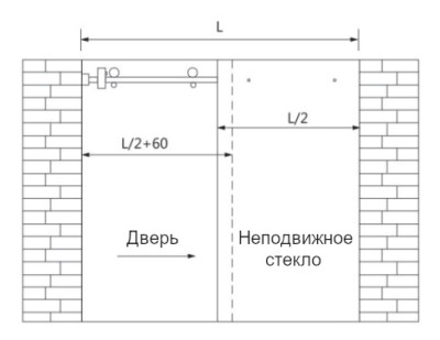 Раздвижная система Бета β FDS-2, цинк/хром