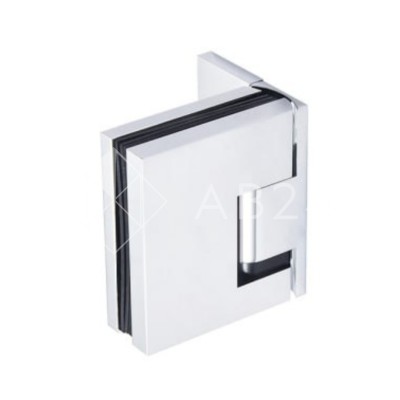 Петля Фурия FDP-240R стена-стекло 90° правая, с подъемным механизмом, латунь/черный