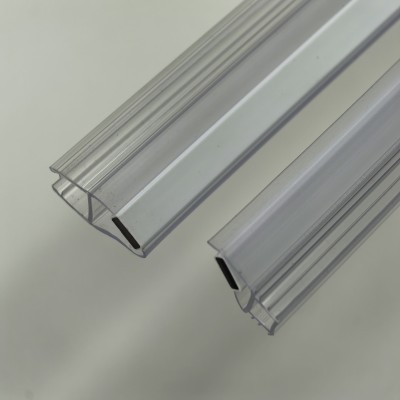 Уплотнитель FDPP-519.8 ПРЕМИУМ магнитный вставка в П-профиль, прозрачный, 2,5м, стекло 8 мм