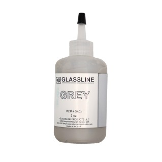 Краска для фьюзинга GlassLine, серый (GRAY) 56 г