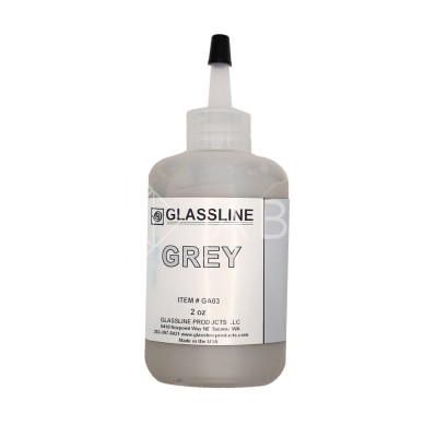 Краска для фьюзинга GlassLine, серый (GRAY) 56 г
