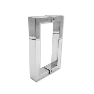 Ручка скоба FDR-77, 15х30х170х1.0 мм, нержавейка/полированный