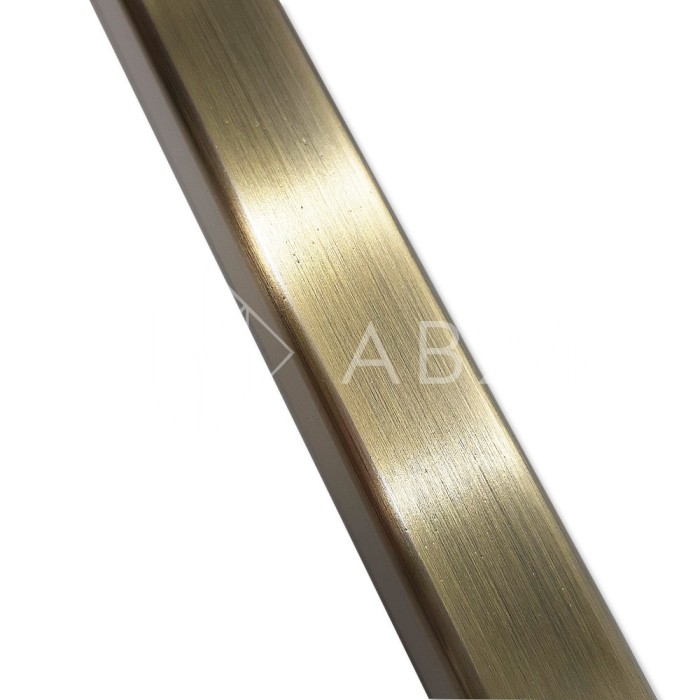 Труба FDT-551, 15х15х1.5 мм 1 м, нержавейка/бронза