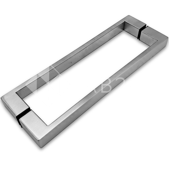 Ручка скоба FDR-88, 25х10х300х1.0 мм, нержавейка/матовый