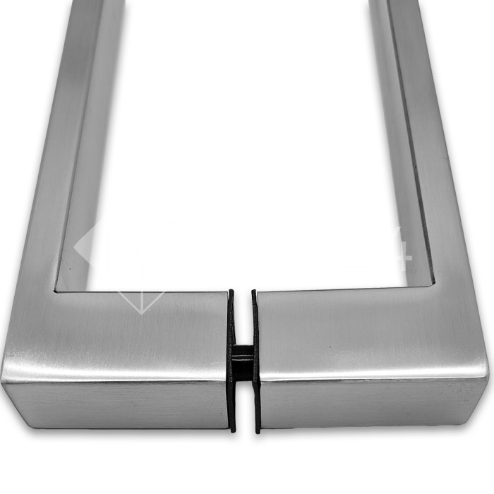 Ручка скоба FDR-88, 25х10х300х1.0 мм, нержавейка/матовый