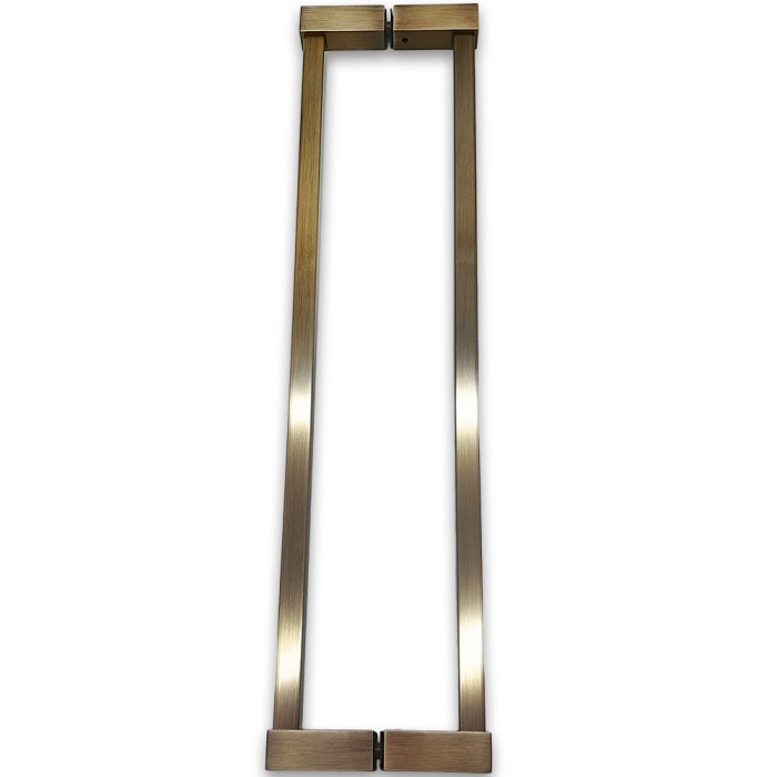 Ручка полотенцесушитель FDR-83-DEF с дефектом регулируемая, нержавейка/бронза