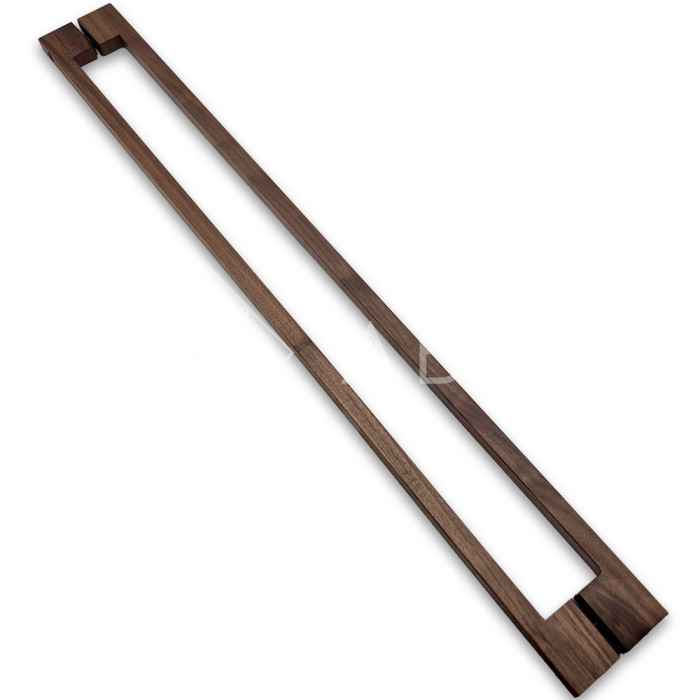 Ручка для сауны FDR-174, 20х20х1000 мм, орех/бесцветный