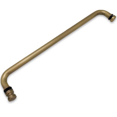 Ручка полотенцесушитель FDR-70, 19х450х1.0 мм, нержавейка/бронза