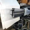 Профиль FMPA-5.6 для стекла верхний, нижний, длина 6 м для раздвижной системы FDS-18, алюминий/черный