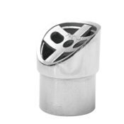 Наконечник седловина FOP-38.27 для трубы O38хO50.8 мм, GRIT 600, скос 30°, нержавейка/полированный