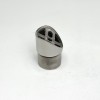 Наконечник седловина FOP-38.27 для трубы O38хO50.8 мм, GRIT 600, скос 30°, нержавейка/полированный