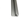 Профиль FDPA-56.25 для крепления уплотнителя к стене 8 мм, 2,5 м, алюминий/матовый
