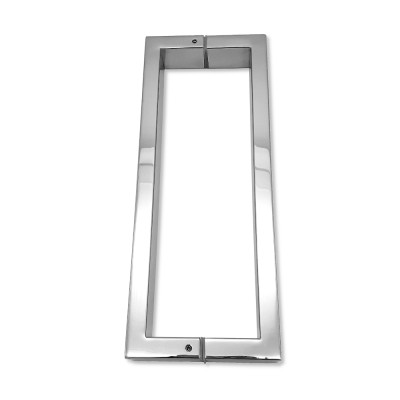 Ручка скоба FDR-78, 15х30х270х1.0 мм, нержавейка/полированный