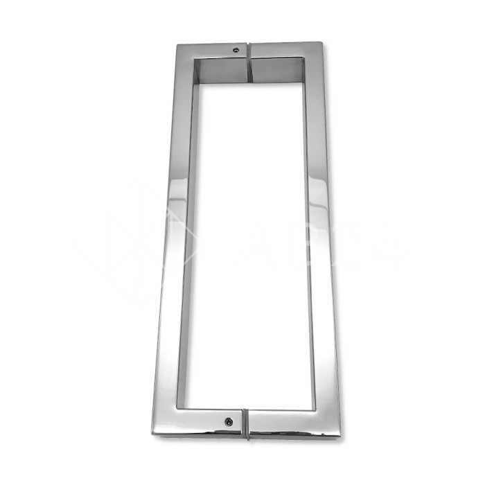 Ручка скоба FDR-78, 15х30х270х1.0 мм, нержавейка/полированный