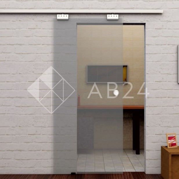 Раздвижная система Венера FDS-15 для стеклянных дверей, алюминий/анодированный