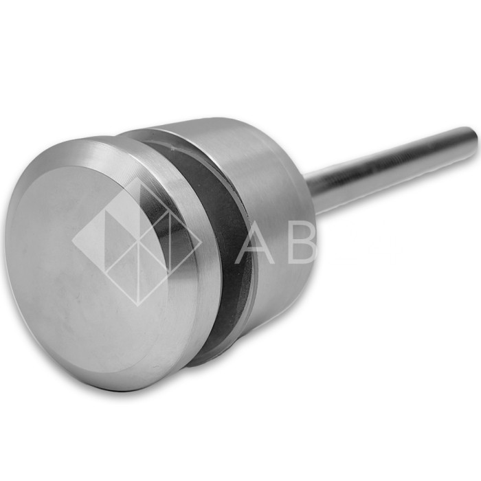 Стеклодержатель FKK-43, 10х26-36 мм Ø50 мм М12x1.75 для стекла, нержавейка/матовый