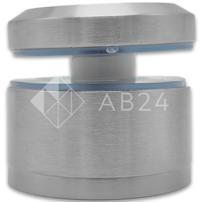 Стеклодержатель FKK-43, 10х26-36 мм Ø50 мм М12x1.75 для стекла, нержавейка/матовый