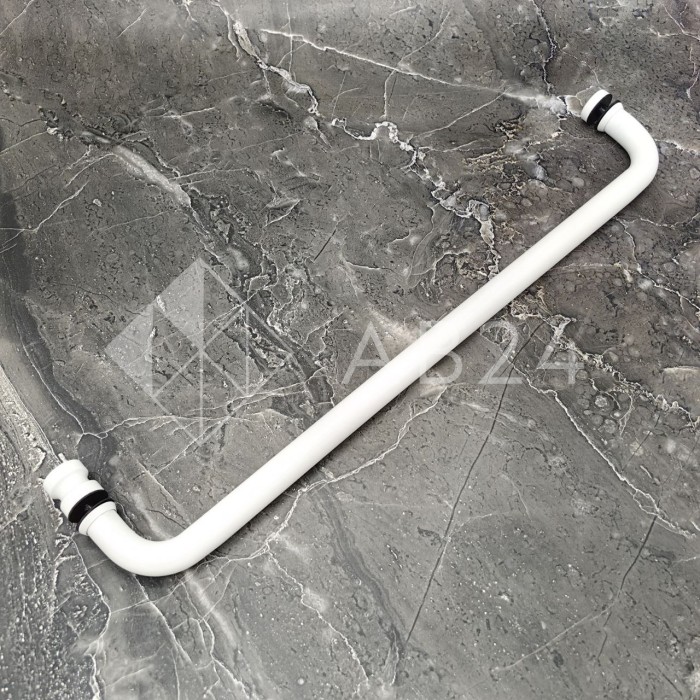 Ручка полотенцесушитель FDR-70, 19х450х1.0 мм, нержавейка/белый