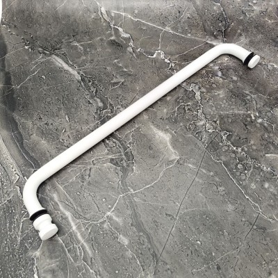 Ручка полотенцесушитель FDR-70, 19х450х1.0 мм, нержавейка/белый