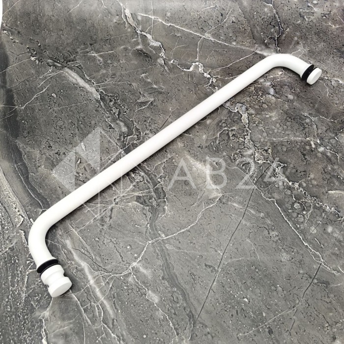 Ручка полотенцесушитель FDR-70, 19х450х1.0 мм, нержавейка/белый