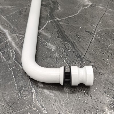 Ручка полотенцесушитель FDR-70, 19х450х1.0 мм, нержавейка/белый