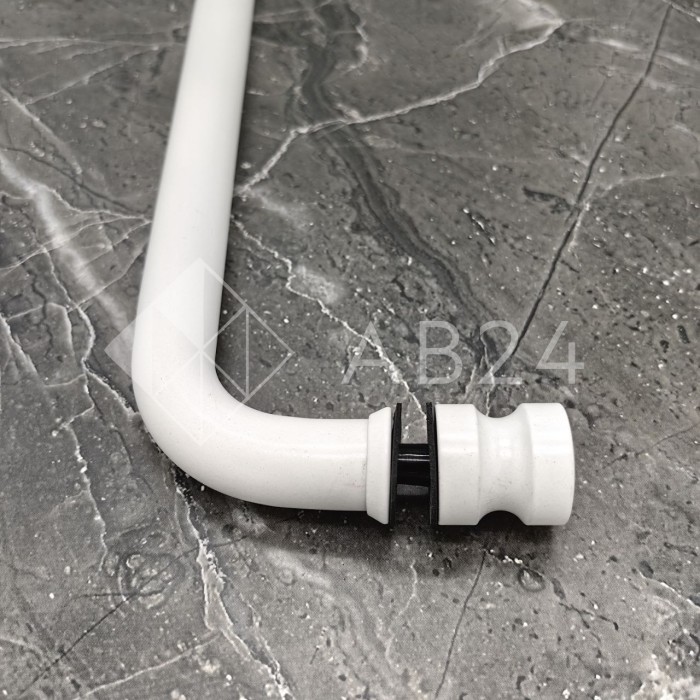 Ручка полотенцесушитель FDR-70, 19х450х1.0 мм, нержавейка/белый