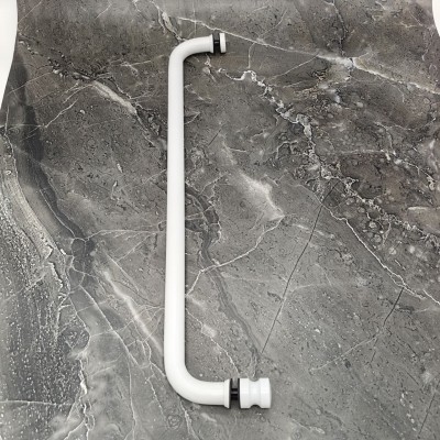 Ручка полотенцесушитель FDR-70, 19х450х1.0 мм, нержавейка/белый