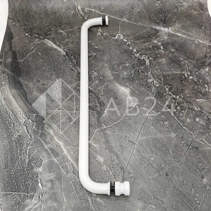 Ручка полотенцесушитель FDR-70, 19х450х1.0 мм, нержавейка/белый