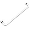 Ручка полотенцесушитель FDR-70, 19х450х1.0 мм, нержавейка/белый