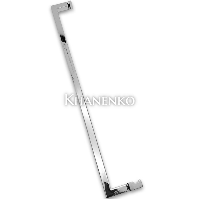 Ручка скоба FDR-706, 19х19х650х1.0 мм, нержавейка/полированный