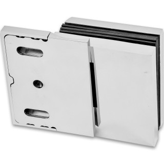 Петля Фурия FDP-240R стена-стекло 90° правая, с подъемным механизмом, латунь/хром