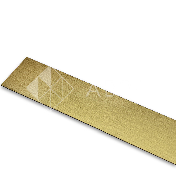 Крышка FKP-442.3 для профиля зажимного FKP-443, алюминий/брашированное золото