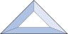 Бевелс AV13 треугольник 76 х 76 х 108 мм