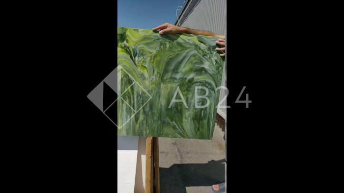 Стекло витражное AV 622-7S пол листа (78 х 48 см)