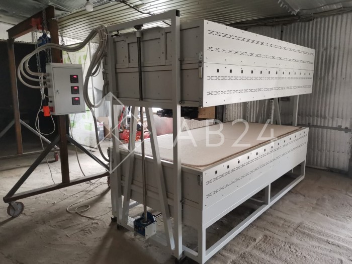 Печь для фьюзинга и моллирования 250х105х17