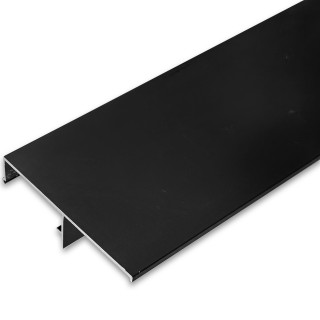 Крышка трека FDS-172.3 для раздвижной системы FDS-17 длина 3 м, алюминий/черный