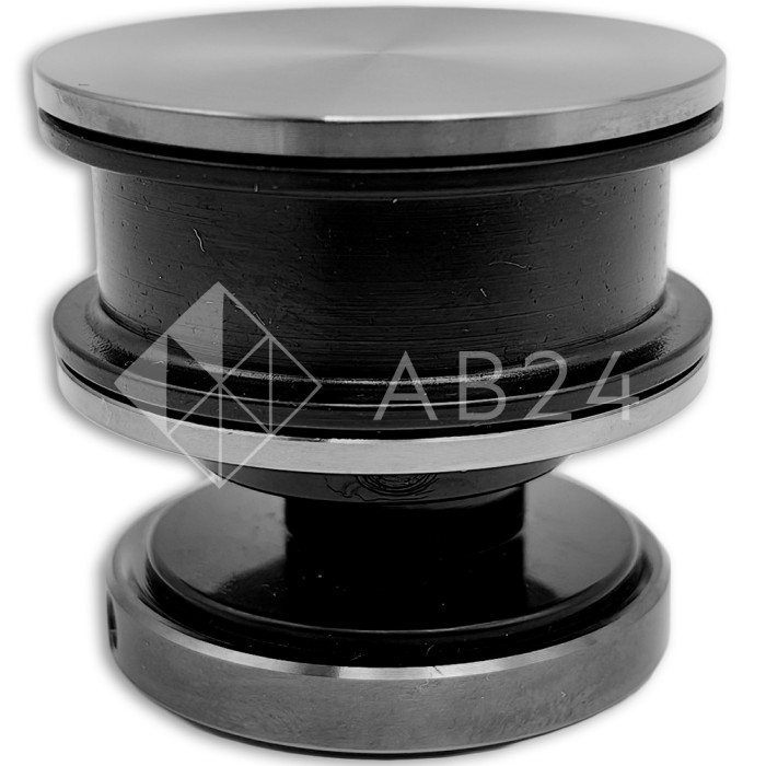 Ролик FDS-30 с креплением к стеклу, нержавейка/оружейная сталь